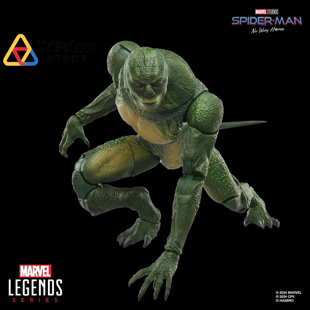 Marvel Legends Series Lizard, 6 inches (scale), 8.8 (height)