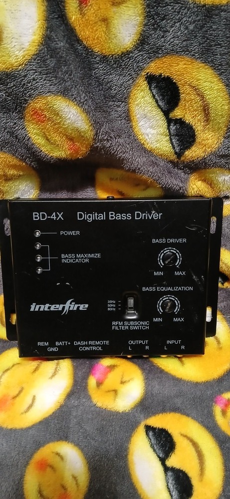 Interfire Epicenter Digital Bass Drive BD-4X Tested Working