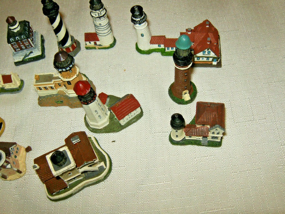 19 Different Lighthouse Christmas Light Covers-Ceramic,Detailed, Painted