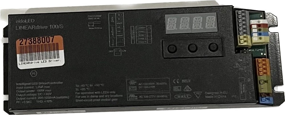 LINEAR-drive Intelligent 100/S DMX RDM & DALI 4 Channel eldoLED LIN100S1