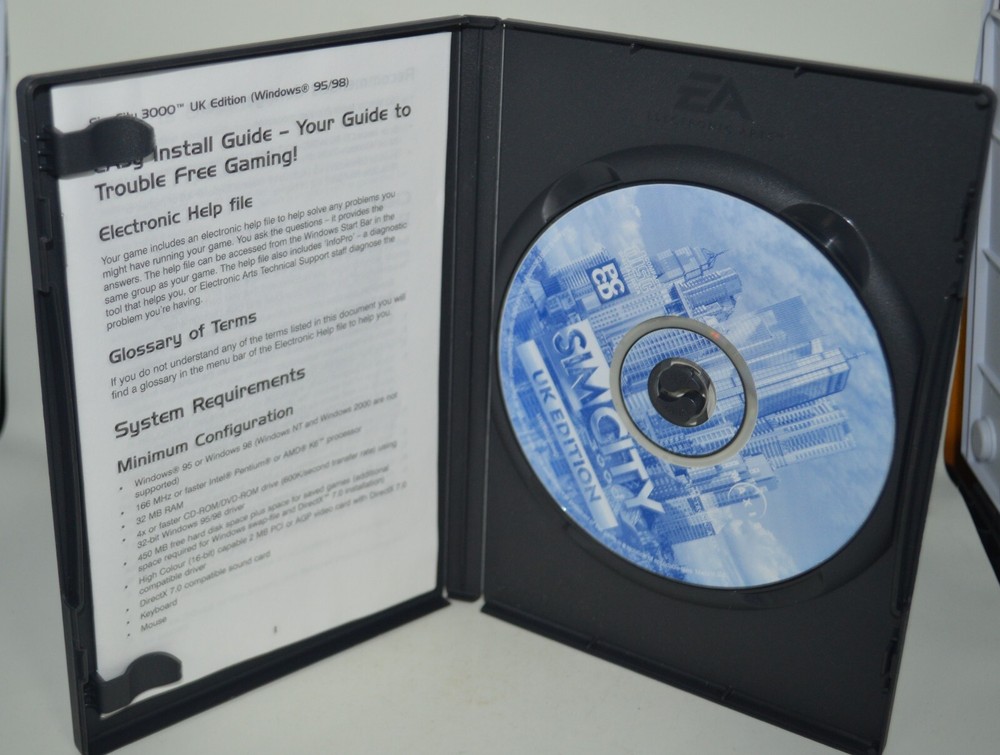 SimCity 3000 - UK Edition (PC CD).