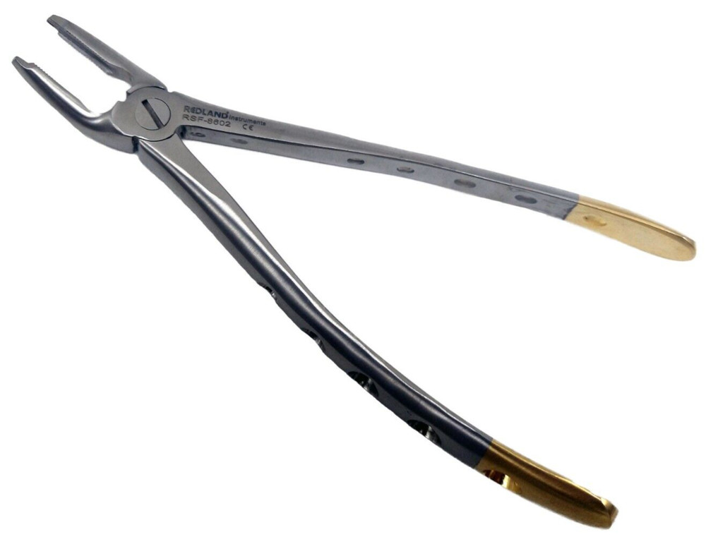 Dental ATRAUMATIC EXTRACTION APICAL FORCEP-Lower UNIVERSAL F2 Dowell type