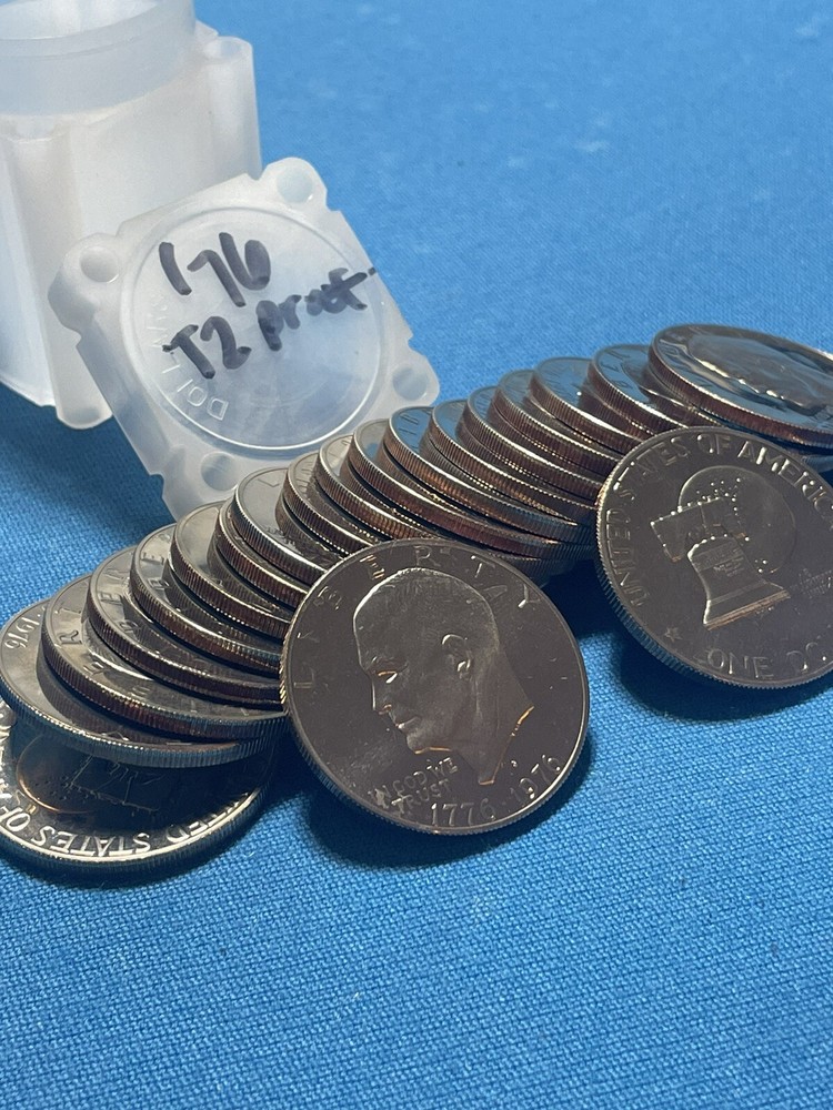 1976 S Proof Eisenhower Bicentennial “Ike Silver Dollar” type 2!
