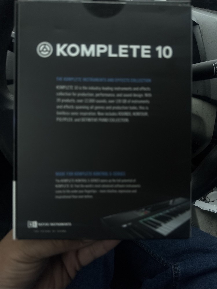 Native Instruments Komplete 8 (with all disks) No Serial Number