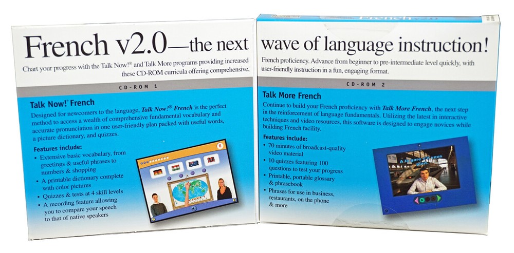 Instant Immersion LEARN how to Speak BEGINNER FRENCH Language Win/Mac CD