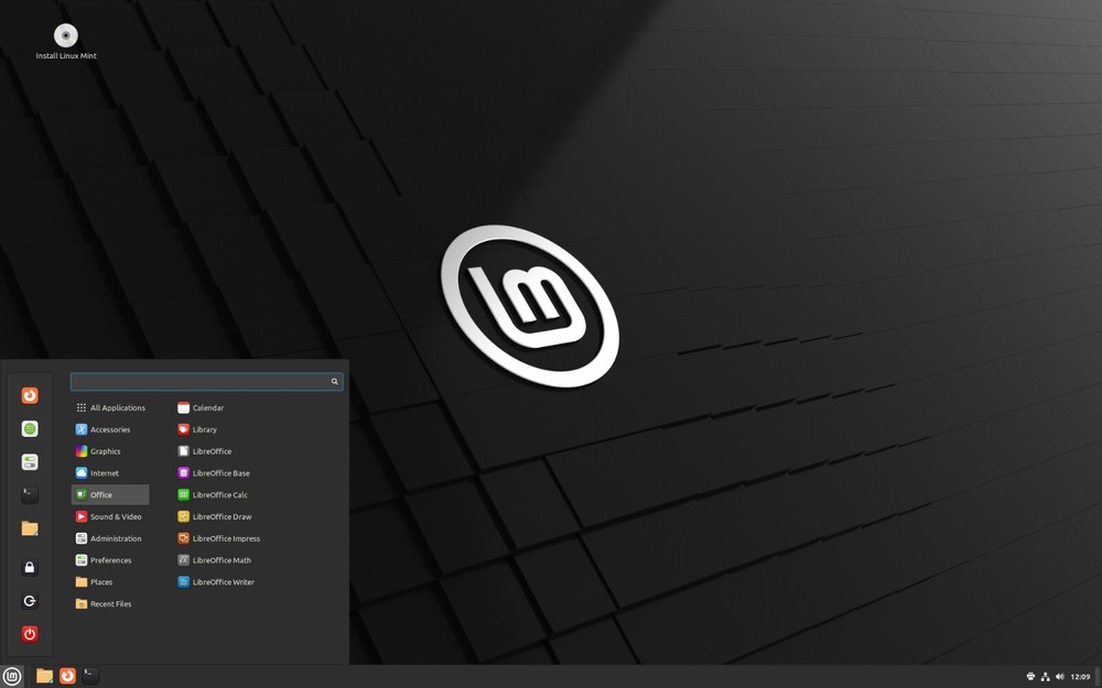 Linux Mint Debian Edition 6 LMDE Install - 32 / 64 bit - DVD or USB Flash Drive