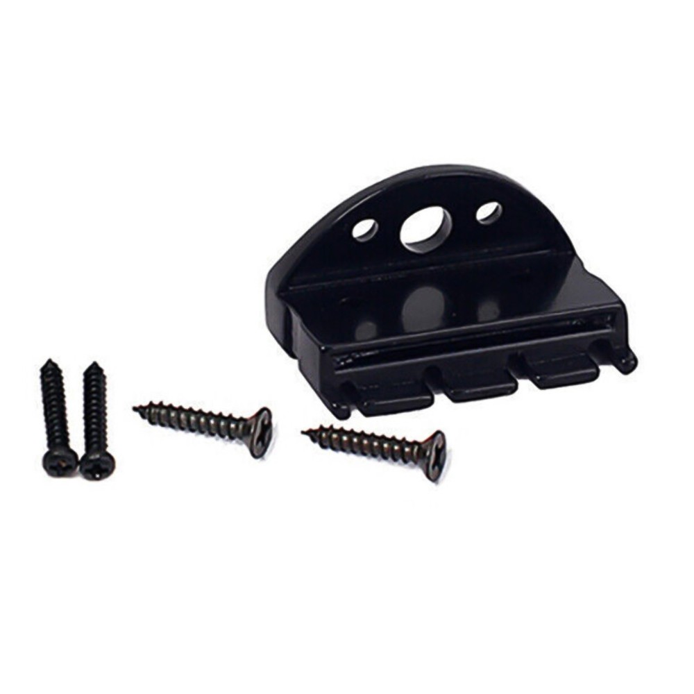 Zinc alloy 4-string Headless Electric Guitar String Locking Nut Set W/ Screw c