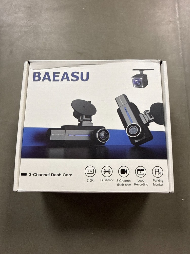 Three Channel Dash Camera