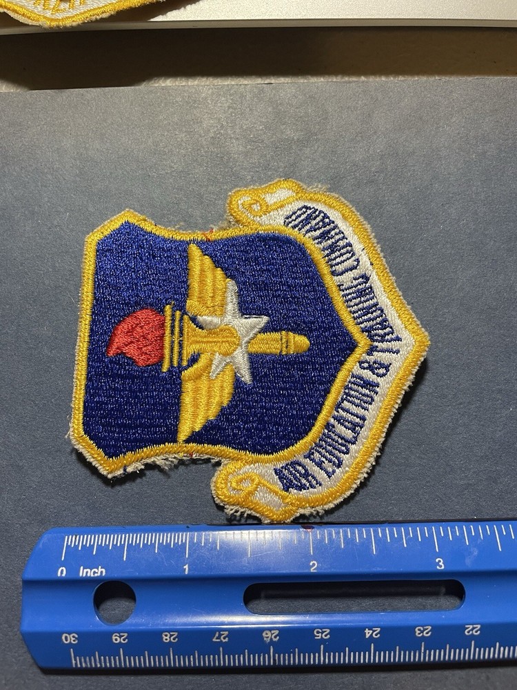 Military USAF Air Education & Training Command Patch Cut-edge Patch 3” Size