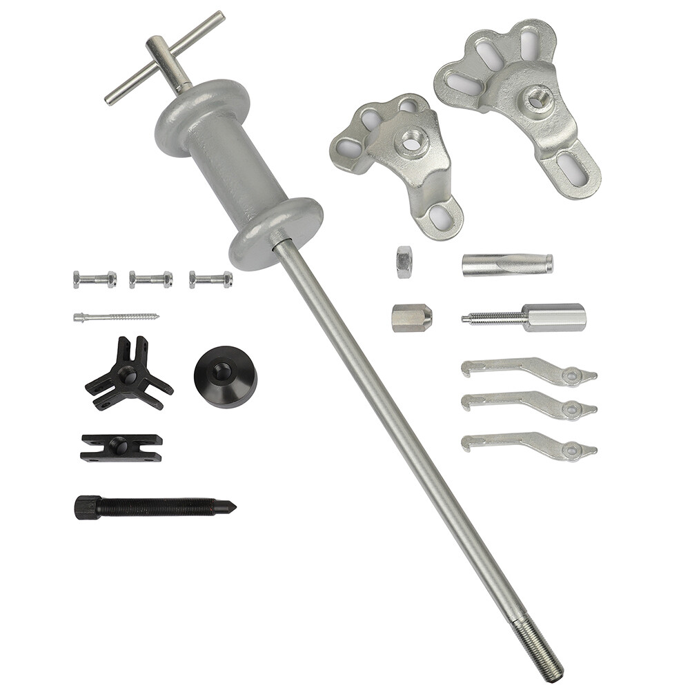 Slide Hammer Dent Puller Tool Kit Wrench Adapter Axle Bearing PULLE Hub Auto