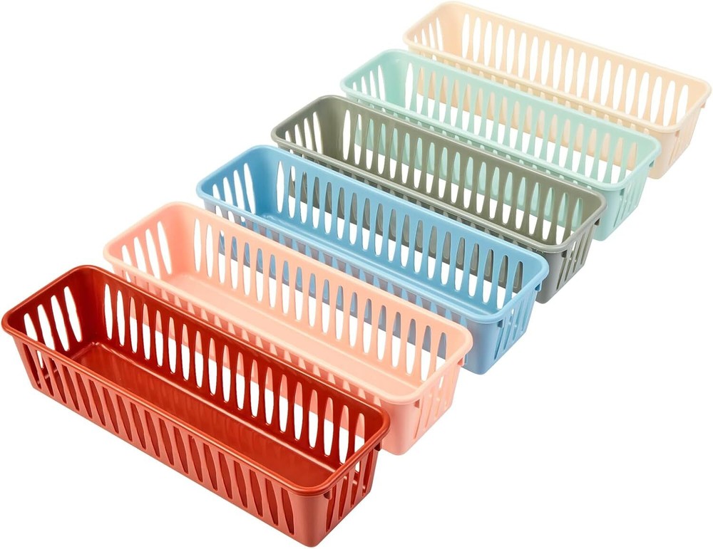 Pencil Baskets - Set of 6 - Boho