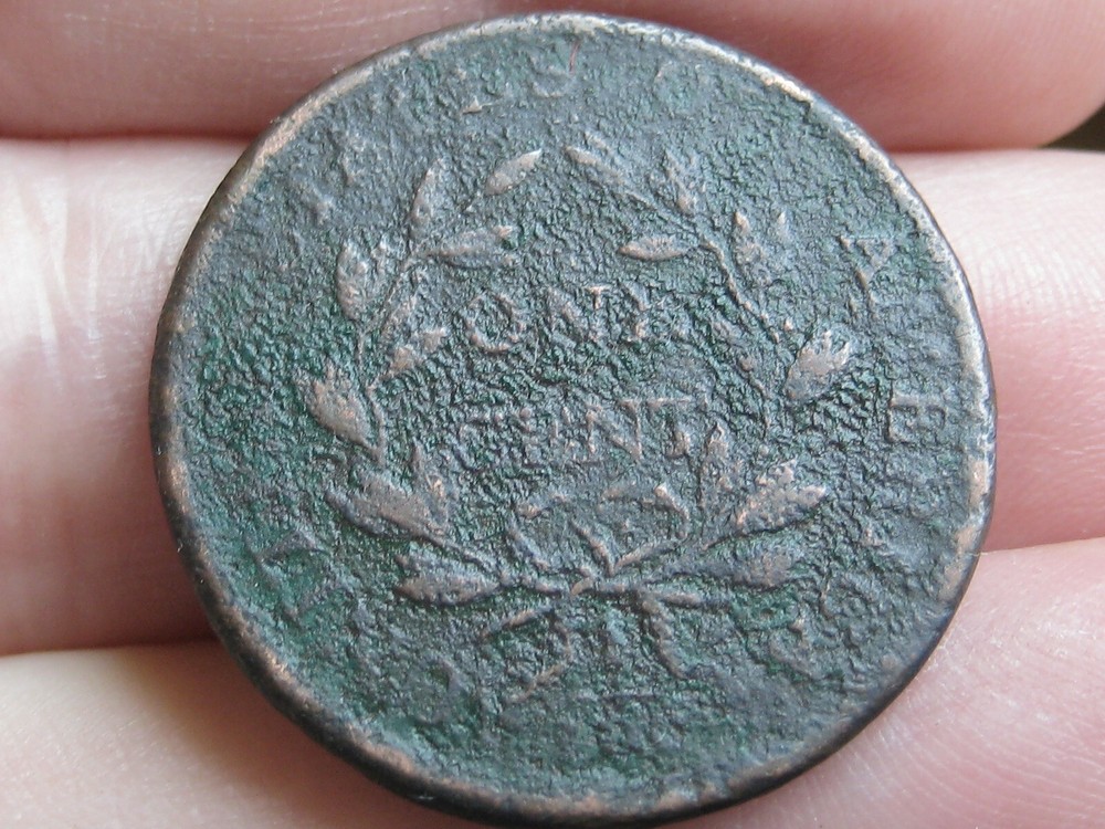 1806 Draped Bust Large Cent Penny- VG/Fine Details