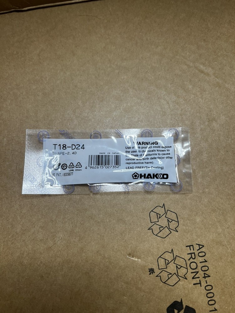 HAKKO Soldering Tip (Chisel) T18-D24