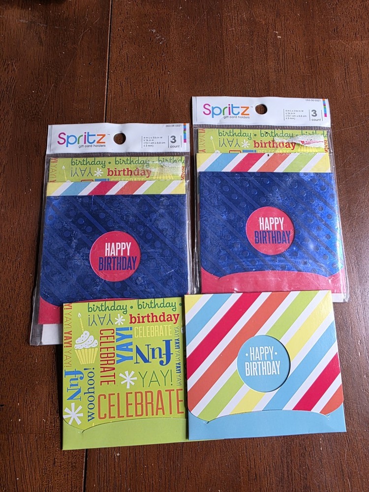 8 GIFT CARD HOLDERS ST1
