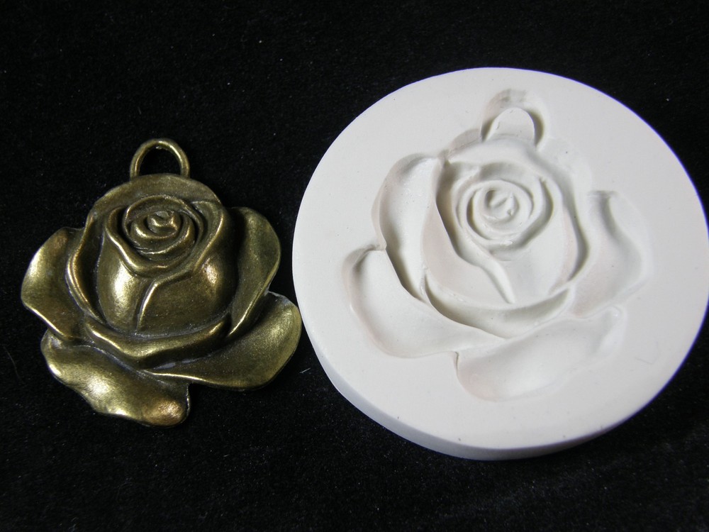 Rose Polymer Clay Mold (MD1507)
