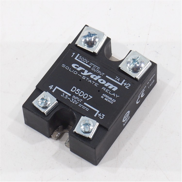 crydom D5D07 Solid-State Relay OUTPUT: 500V/7A, INPUT:3.5-32VDC *OPEN BOX!*