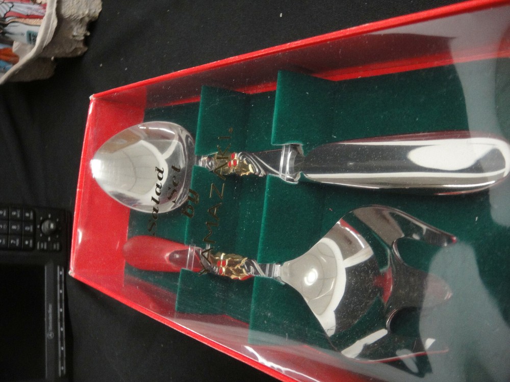 YAMAZAKI TABLEWARE HOLIDY BOUQUET 2peice Salad Set