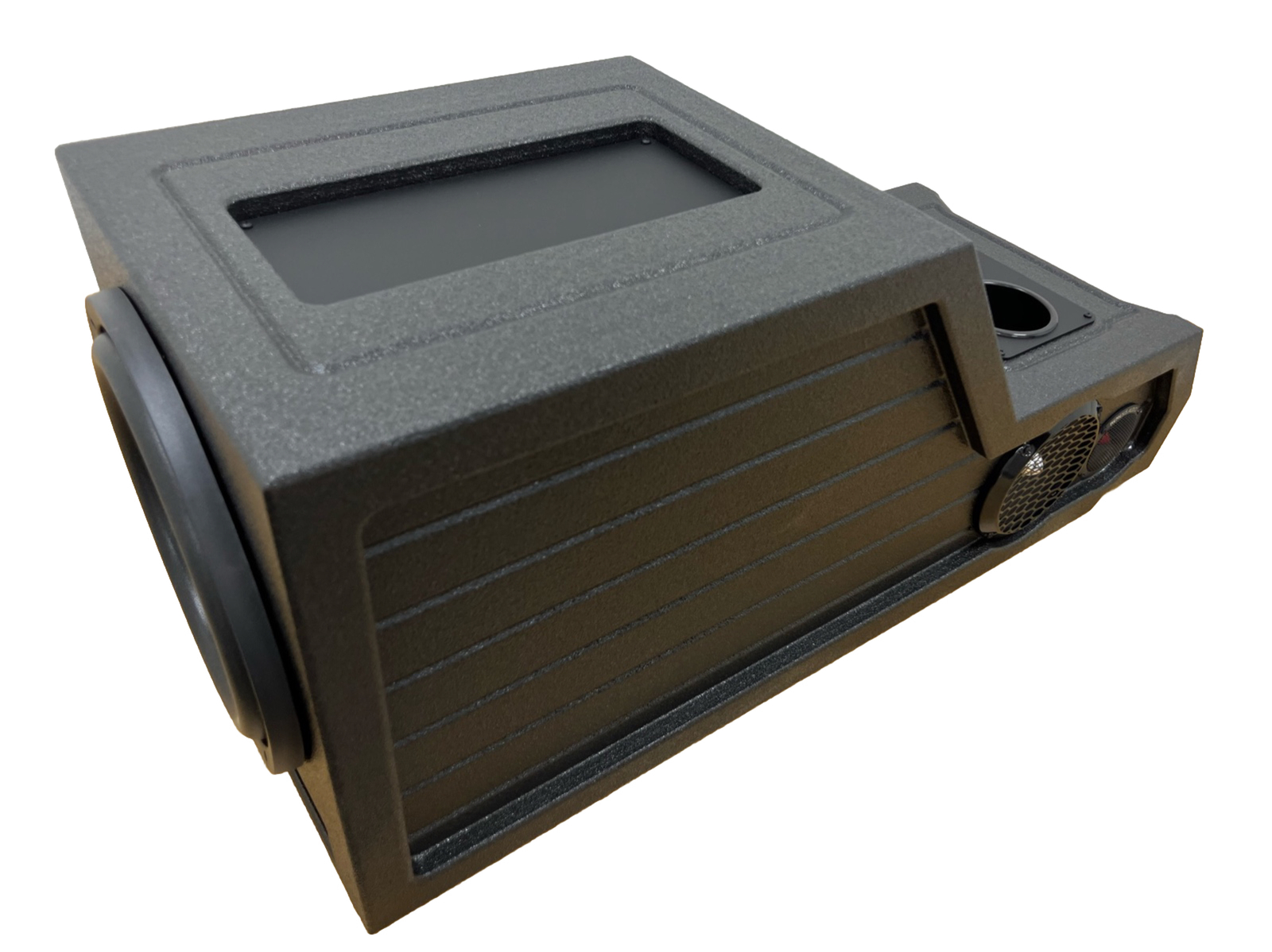 Ford F-250 08-16 Center Console Subwoofer Box Speaker Box 12” Woofer Ported