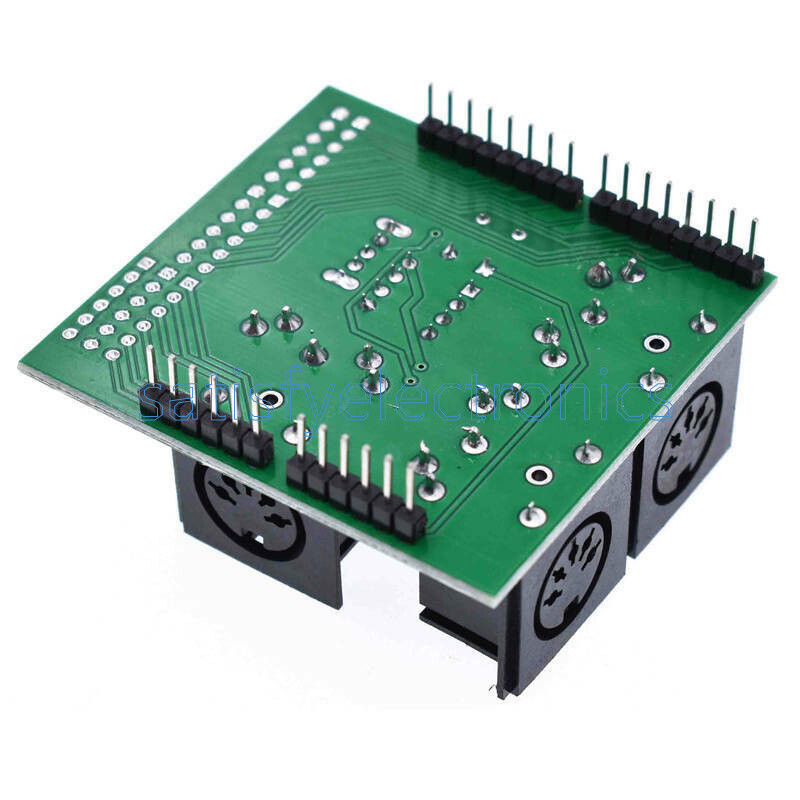 MIDI Shield Breakout Board for Arduino Digital Interface Adapter UART Pin NEW