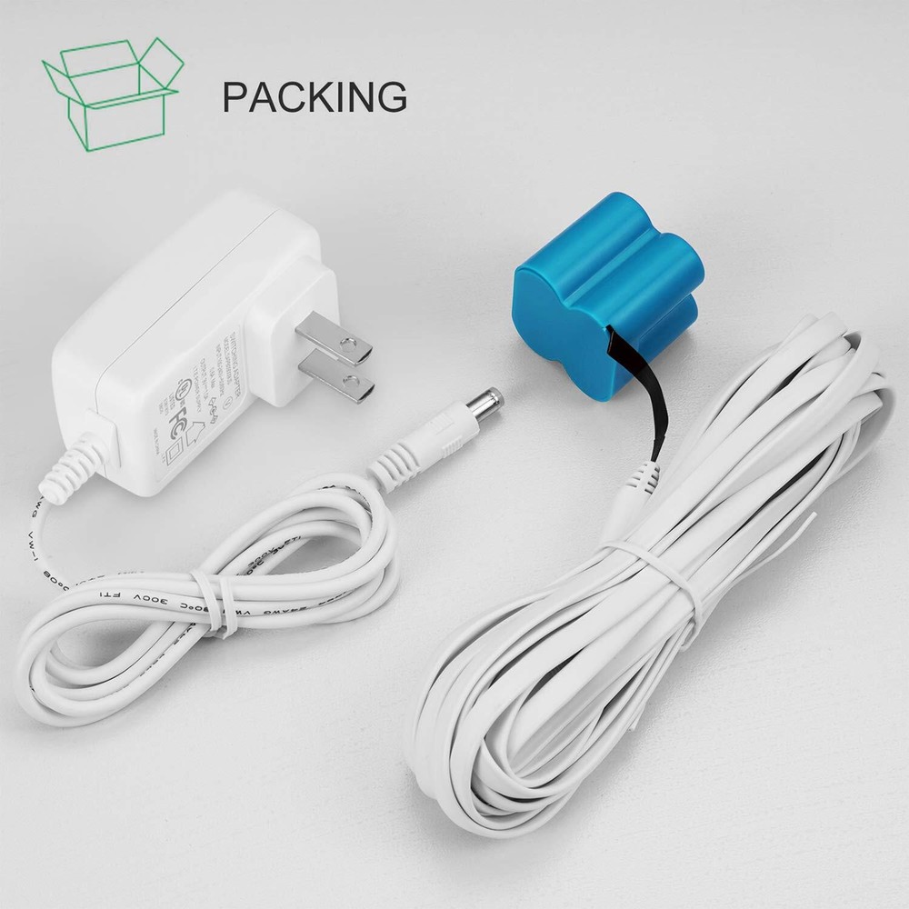 Power Adapter for Arlo Camera 25ft Cable Weatherproof