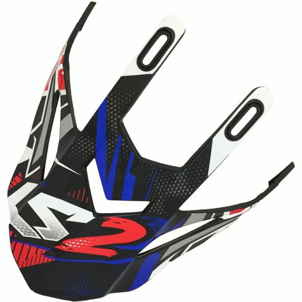 LS2 Fast/Fast Mini Helmet Replacement Visor Peak Strong Blue/Red