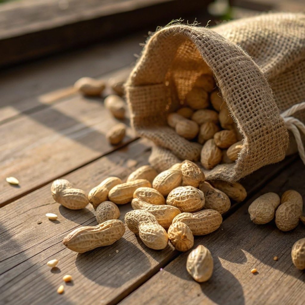 Fruidles Raw Peanuts, Raw Peanuts in Shell, Great for Boiling Squirrels Feed 2LB