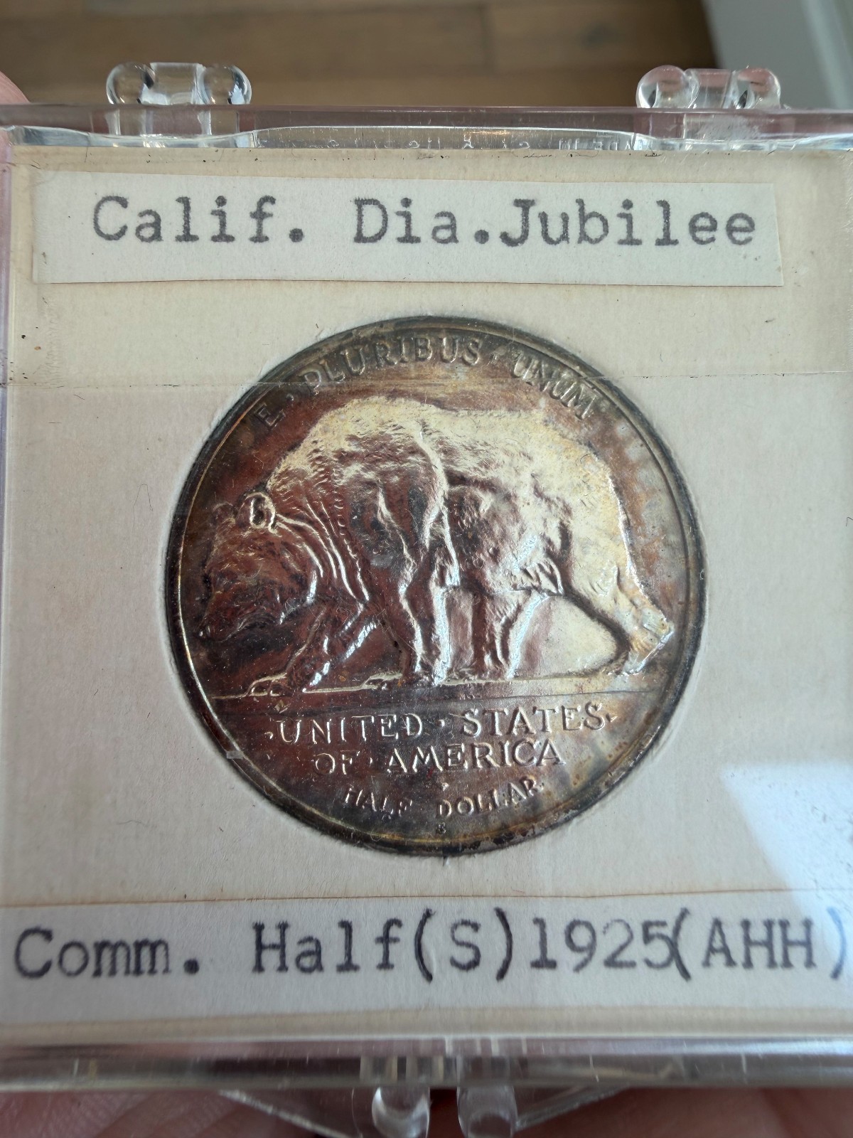 1925-s Ca Diamond Jubilee half dollar in stunning condition ready for CAC