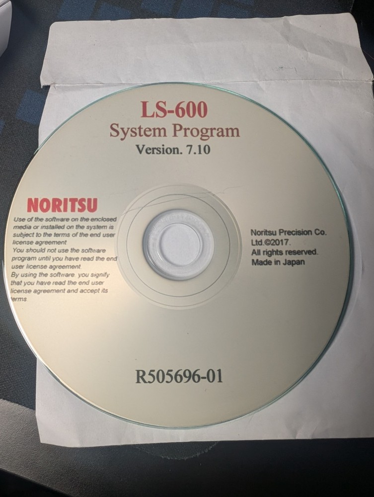 Noritsu System Program 7.10