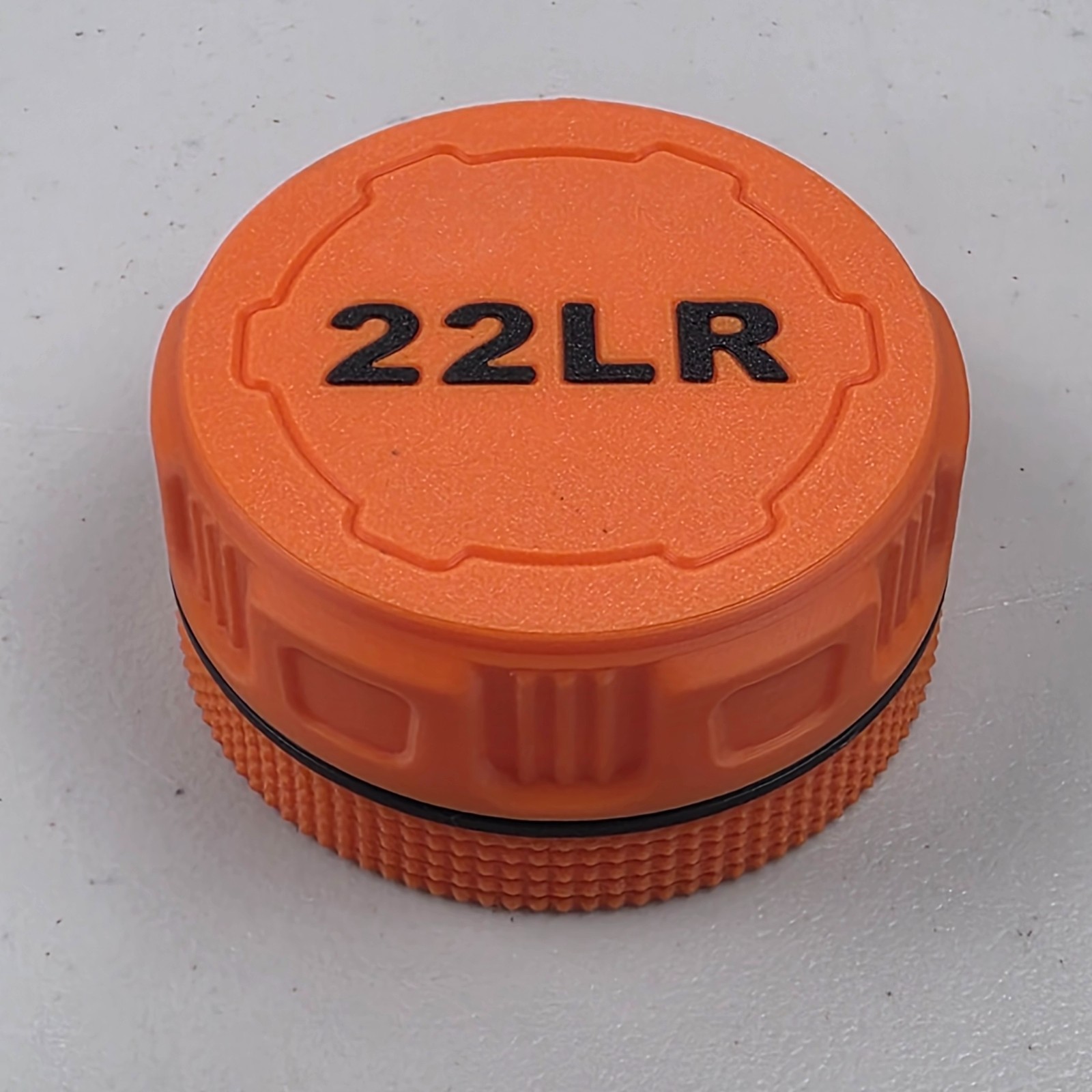 22 LR Mini Ammo Box Storage Case Container 55 Rounds with Screw On Lid - 3 Pack