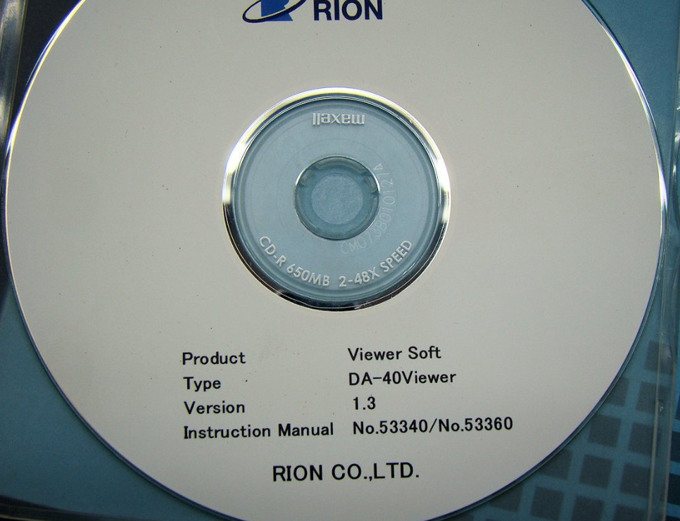 RION DA-40 8ch Data Recorder DA40 Operation Checked Used JP