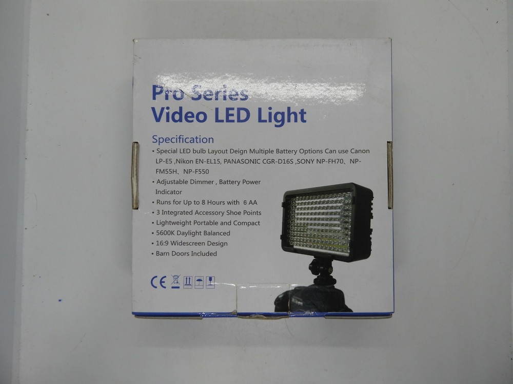 MCOPLUS LE-130A PRO SERIES VIDEO LED LIGHT #