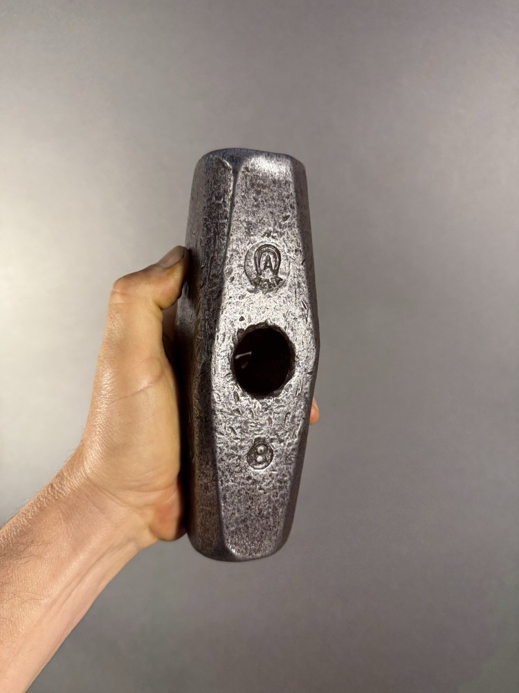 Atha 8lb Sledge Hammer Head, Long Nevada Pattern. 100+ Yrs Old
