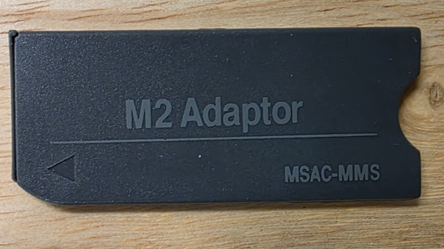 Sony M2 MSAC-MMS Card Adapter with case.