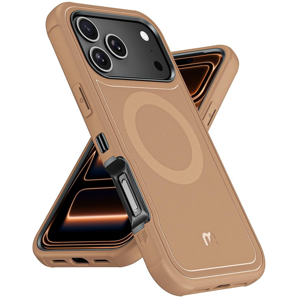 M MYBAT PRO Maverick Series Rogue Edition iPhone 17 Pro Case Magnetic Back Heavy