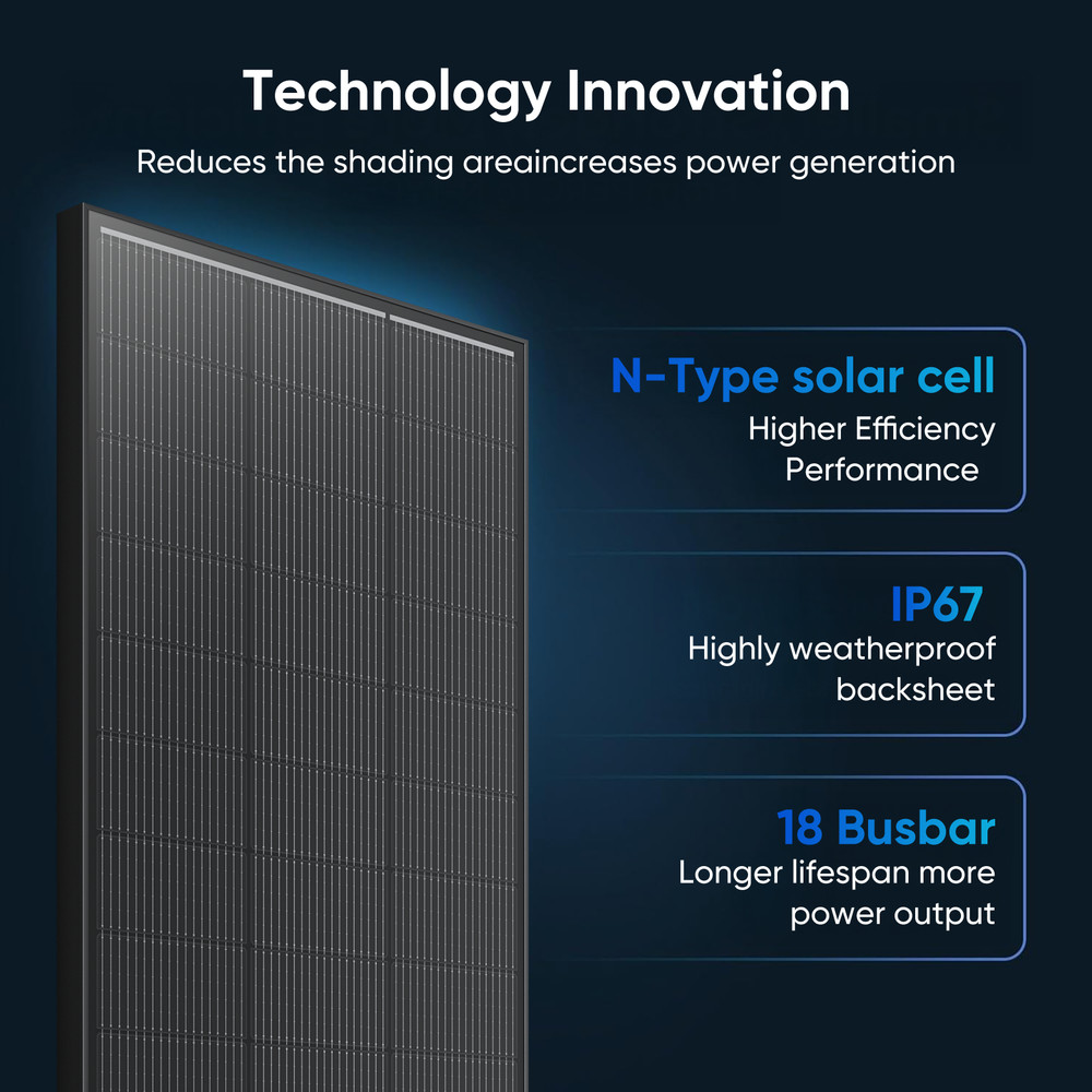 4PCS 200W Solar Panel
