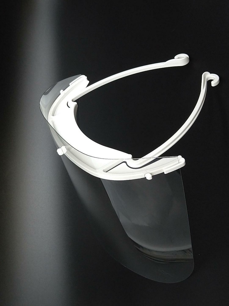 Wrap Around Face Shield for Full Protection with Protective Safety Visor