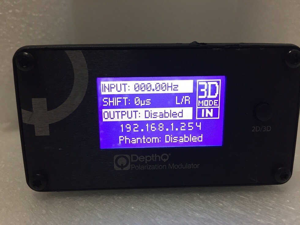 depthq polarization modulator EL-3G