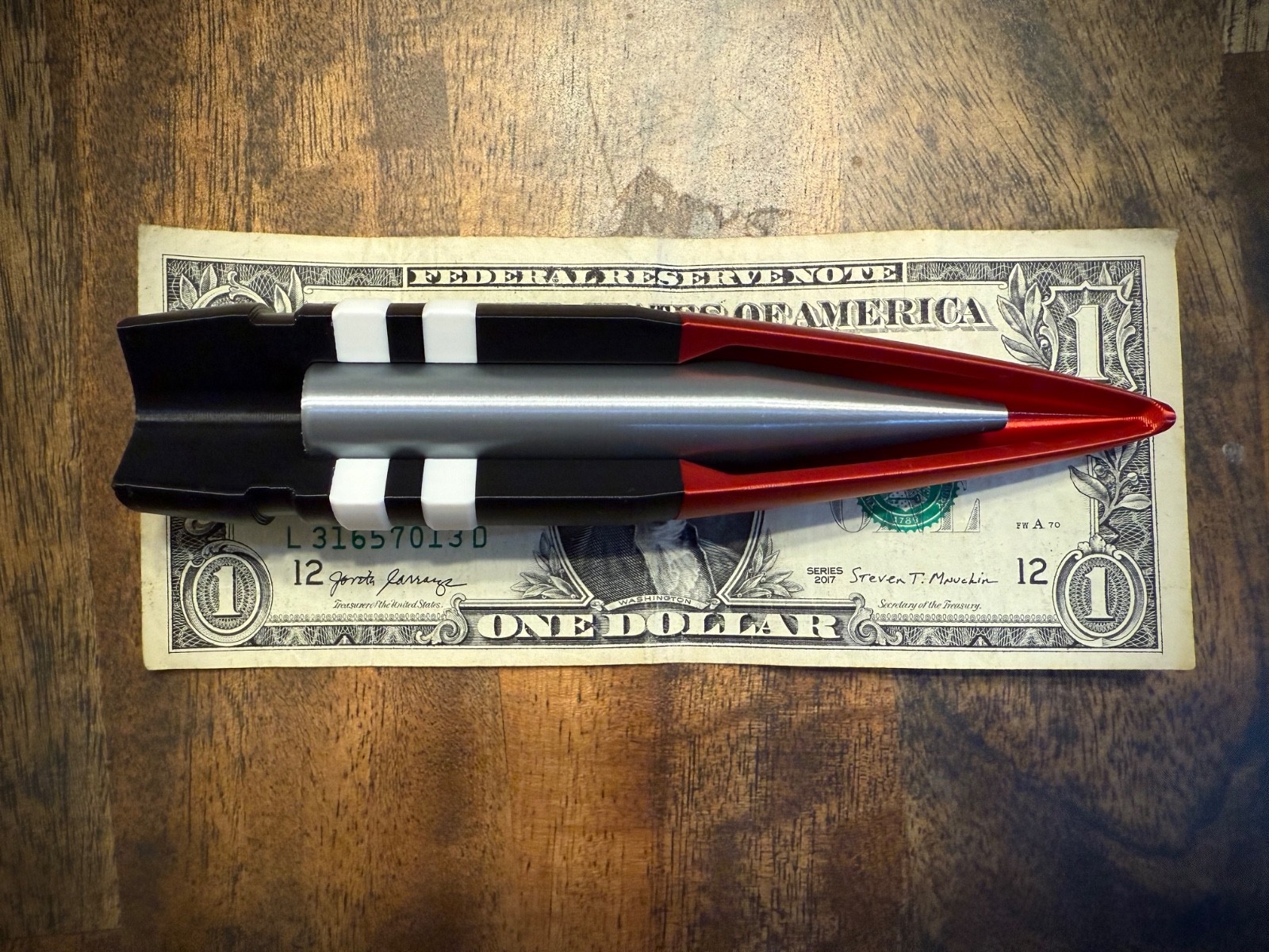 REPLICA PGU-14b A-10 Warthog 30mm PROJECTILE, with REPLICA uranium penetrator.