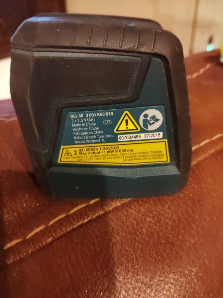 Bosch 30 ft. Self Leveling Laser Level Measuring tool tested