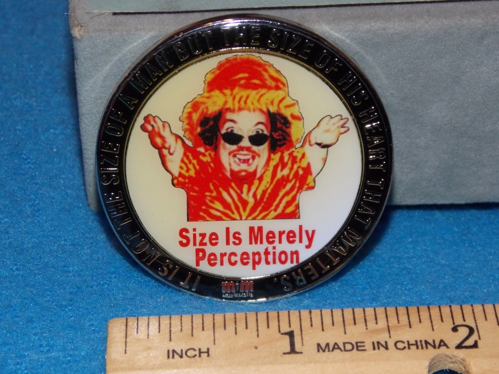 TWO FOOT FRED OPERATION ENDURINGFREEDOM CHALLENGE COIN