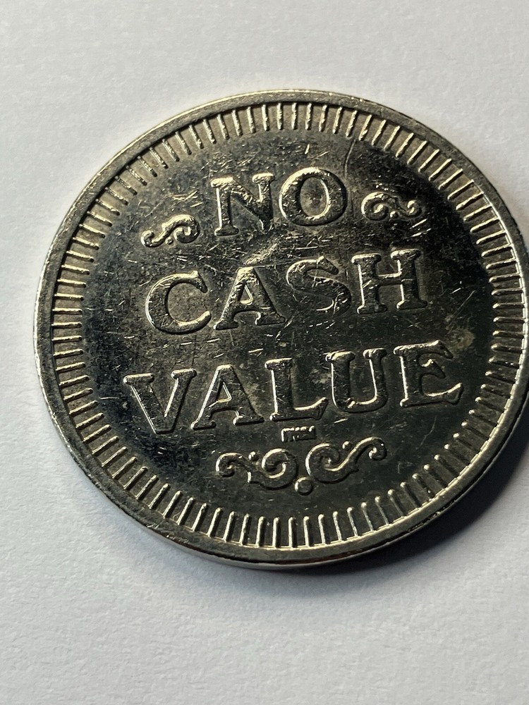RARE Blackbeard’s Cabe Arcade Token Defunct #tt1