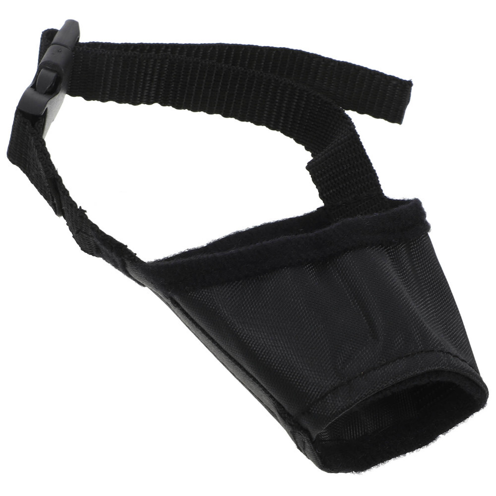 1x Puppy Muzzle Walking Puppy Muzzle Adjustable Muzzle Anti-Barking Doggy Muzzle