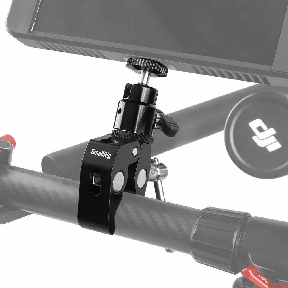 SMALLRIG Cool Ballhead Arm Super Clamp Mount Multi-Function Ball Adapter 1138