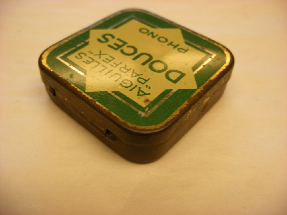 Phonograph Victrola Gramophone Needle Tin - Parfex - Douces