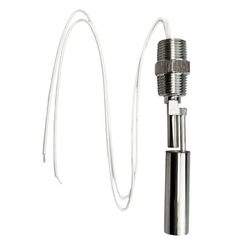 Stainless Steel Liquid Level Sensor, 1/2 NPT Male Thread Side Mount Horizontal