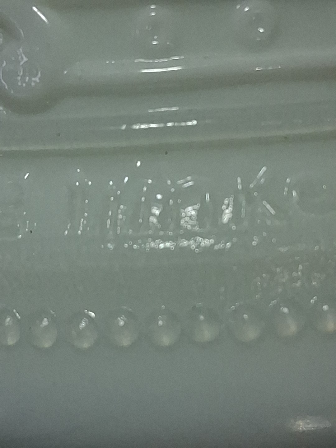 Westmoreland Greentown ? Serenade Antique German Uranium Glass Stein Mug #2