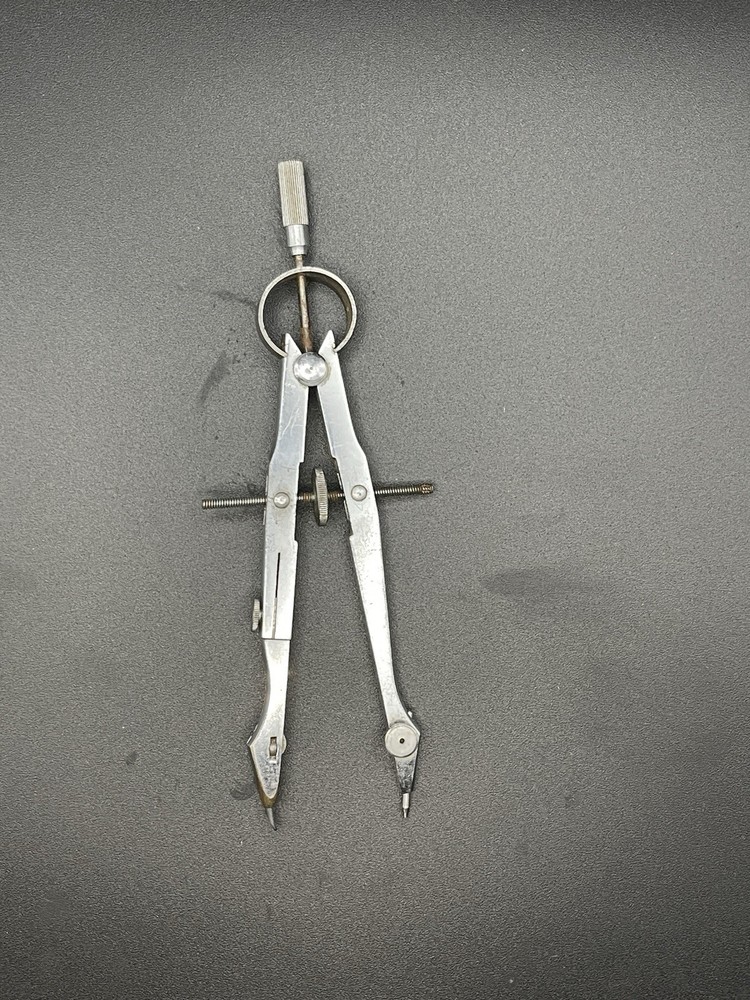 VINTAGE ALVIN DRAFTING TOOL COMPASS GERMANY MADE