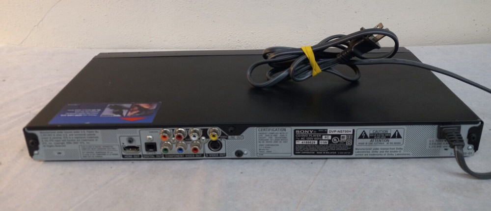 SONY DVP-NS700H DVD/CD Player WORKING - No Remote