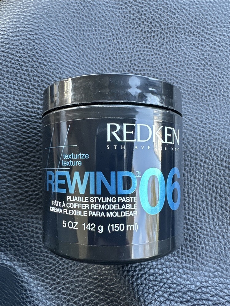 Redken Rewind 06 Pliable Styling Paste 5 oz Texturize