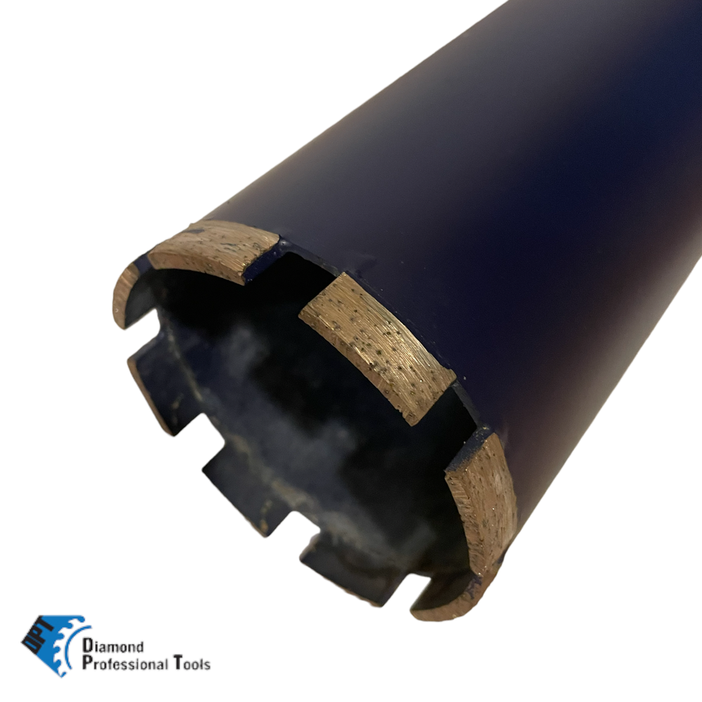 8" Diamond Core Drill Bit for Concrete Asphalt Blocks Bricks 1-1/4"-7 Threads